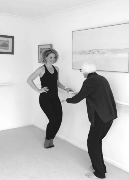 Didi training with Esther Fairfax in London