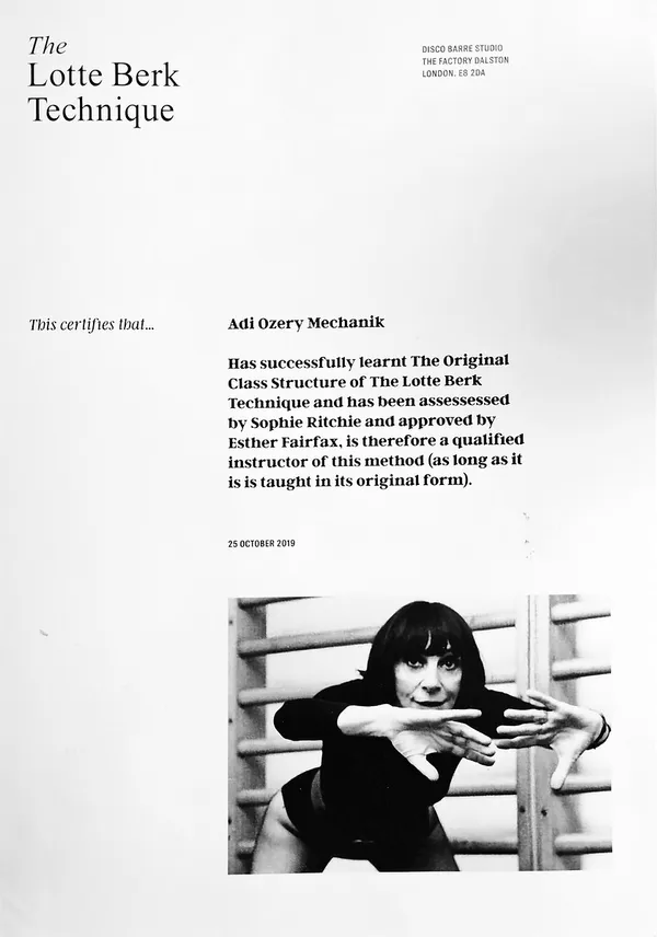 DISCOBARRE Certification