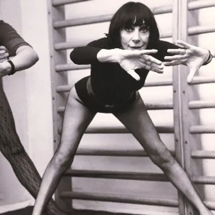 Lotte Berk - pioneer of the Barre method, circa 1960s